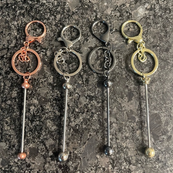 Handcrafted - PICK YOUR FOCAL CAT BEAD- CUSTOM CRAFTED PEN/KEYCHAIN - Picture 5 of 6